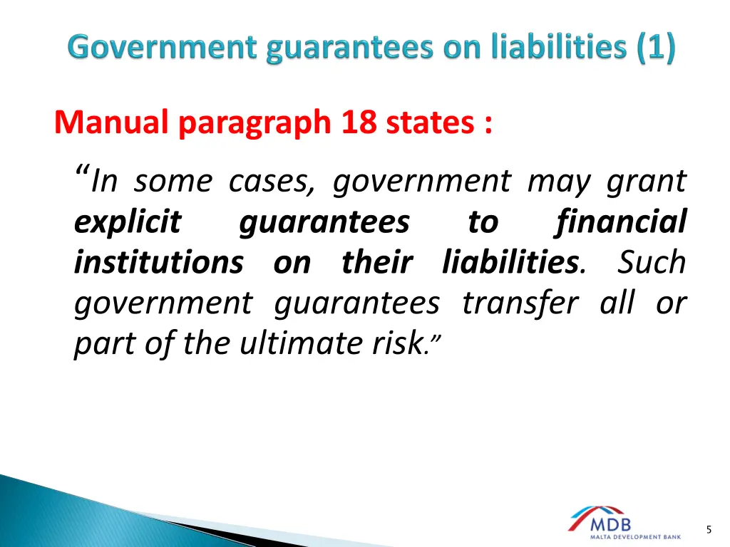 manual paragraph 18 states in some cases