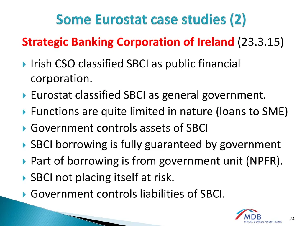 strategic banking corporation of ireland 23 3 15