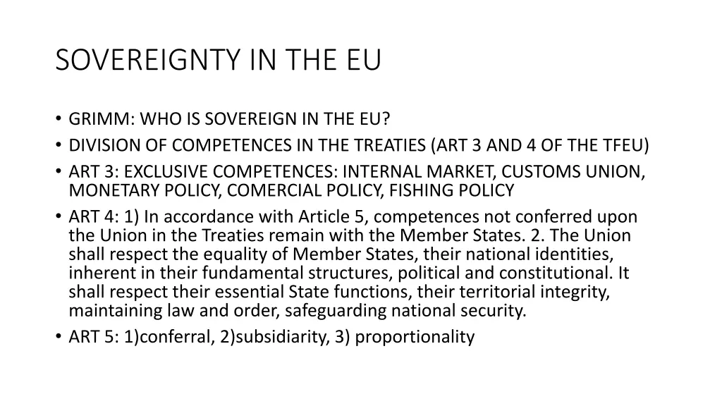 sovereignty in the eu