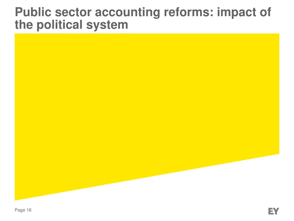 public sector accounting reforms impact