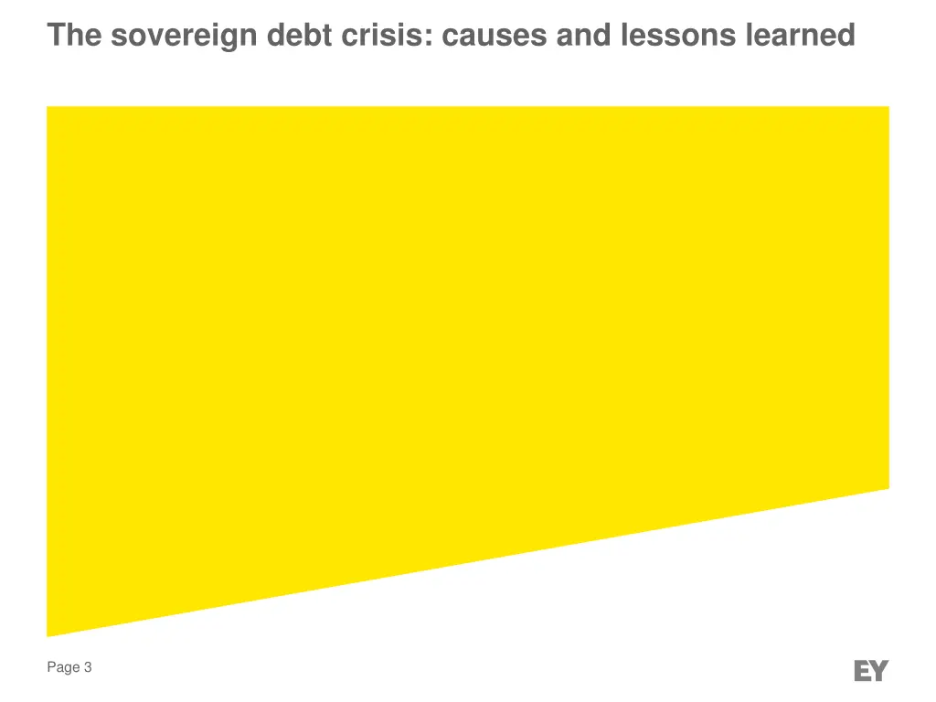 the sovereign debt crisis causes and lessons