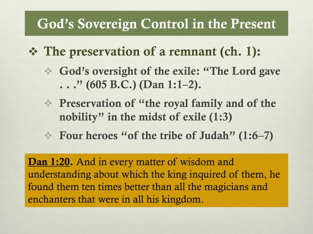 god s sovereign control in the present 2