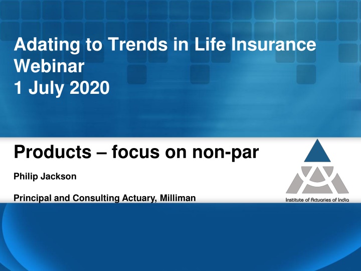 adating to trends in life insurance webinar