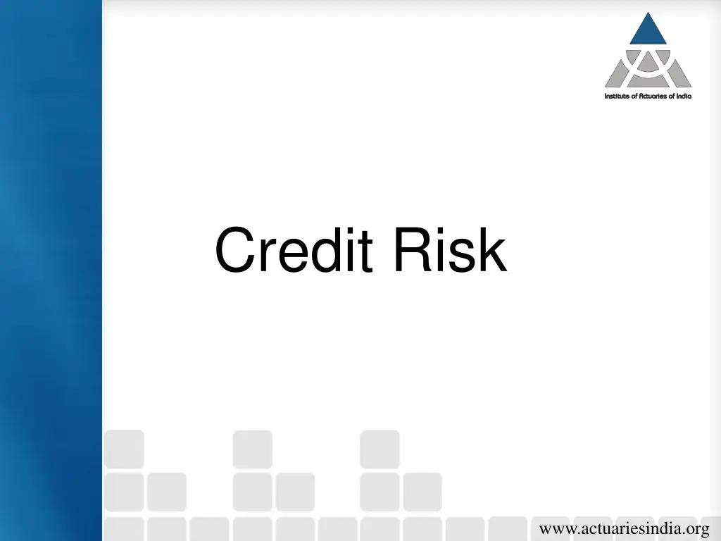 credit risk