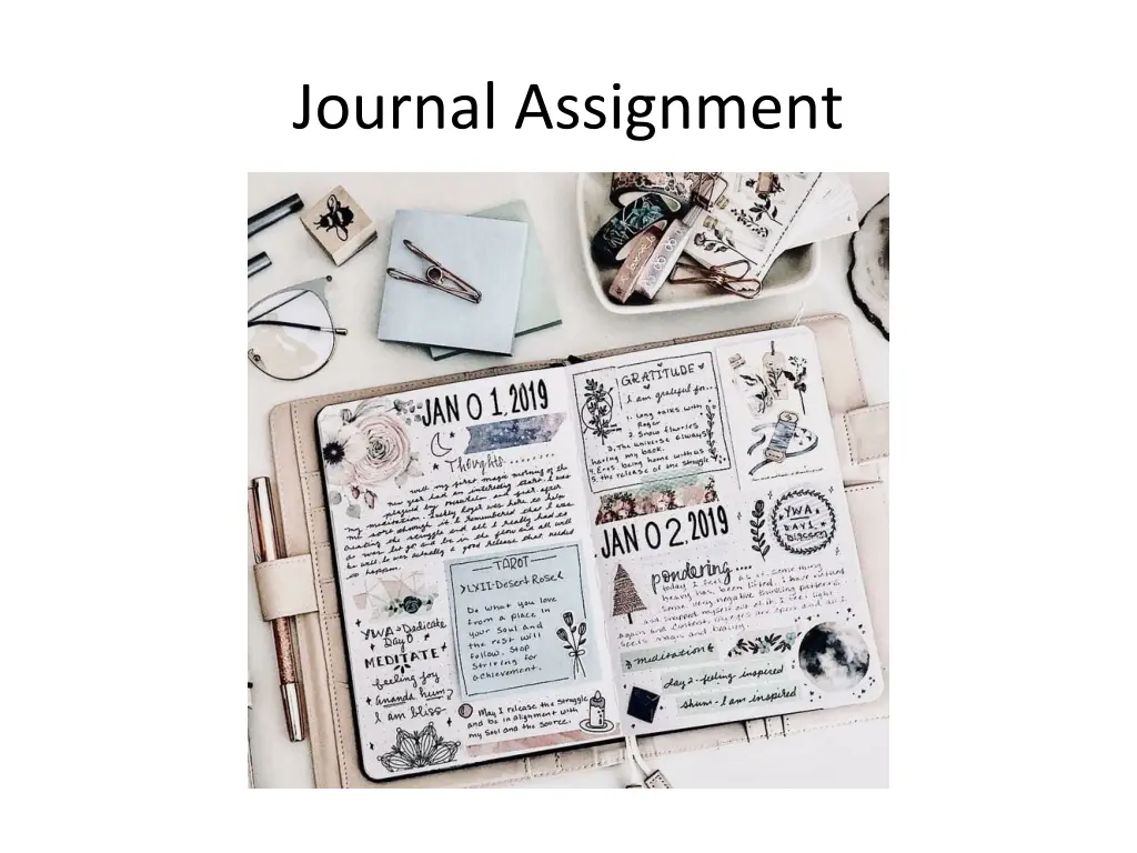 journal assignment