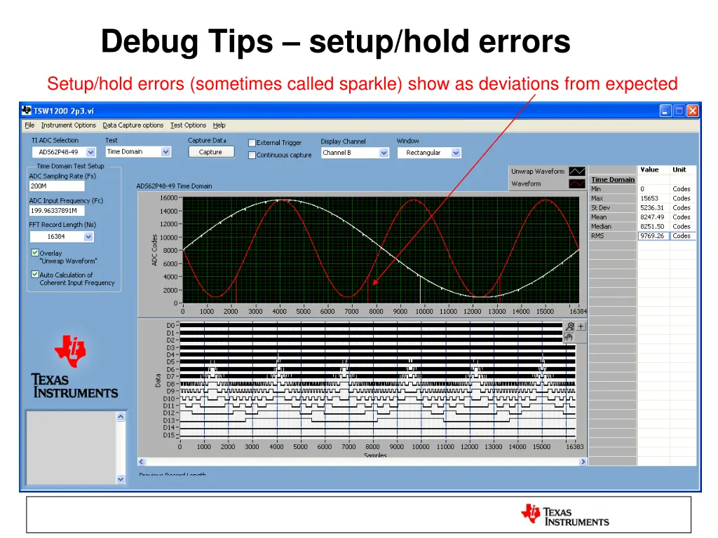 debug tips setup hold errors