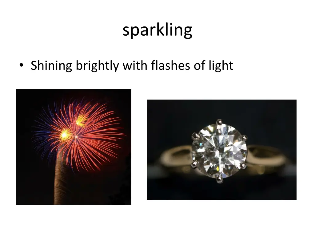 sparkling