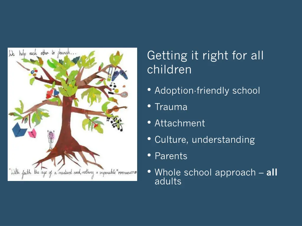 getting it right for all children