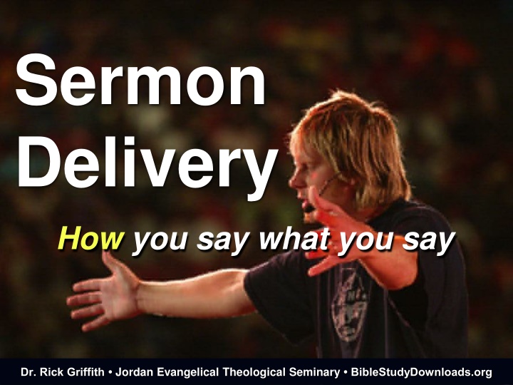 sermon delivery