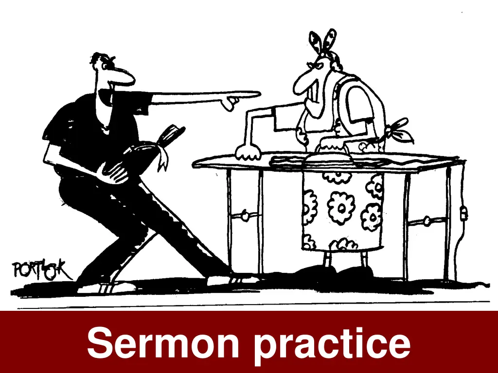 sermon practice