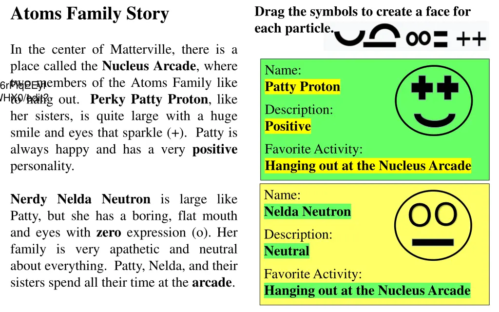 atoms family story