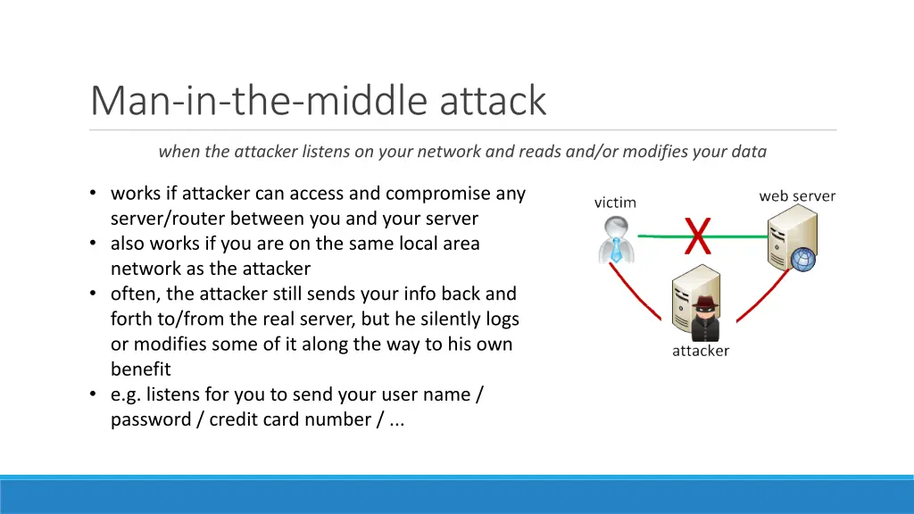 man in the middle attack