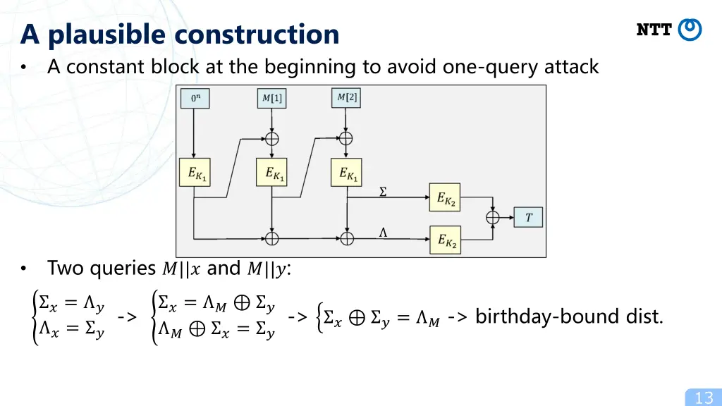 a plausible construction a constant block