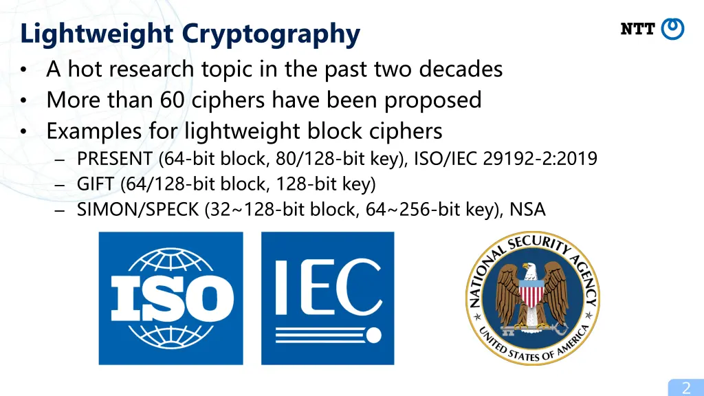 lightweight cryptography a hot research topic