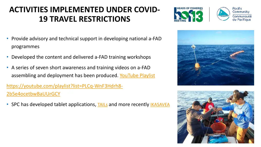 activities implemented under covid 19 travel