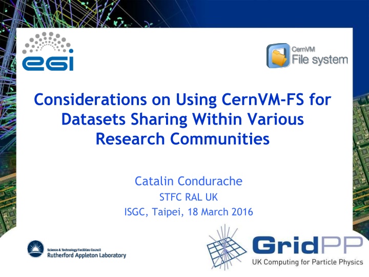 considerations on using cernvm fs for datasets