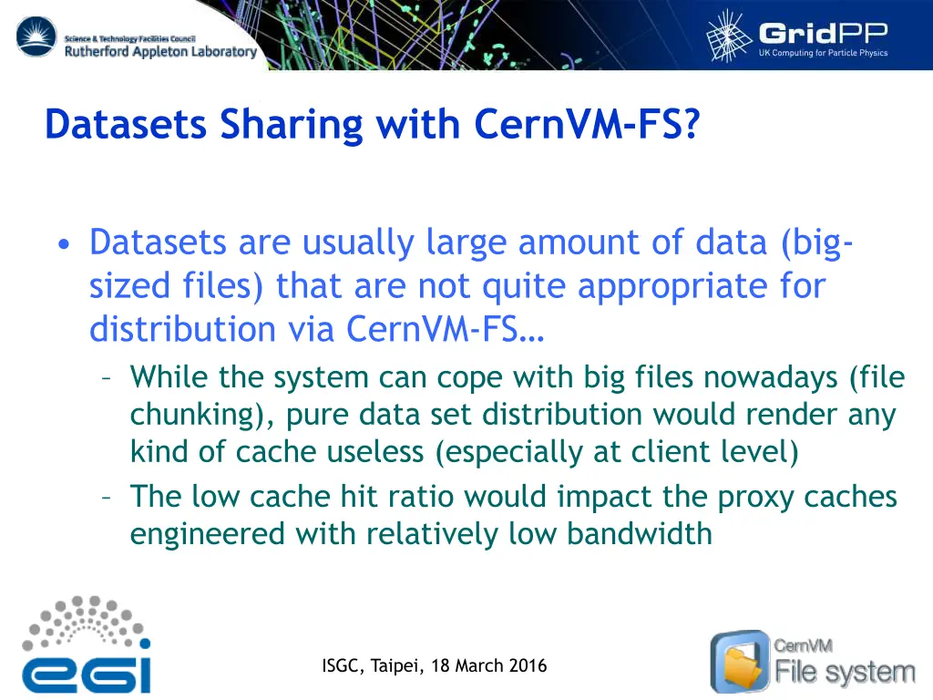 datasets sharing with cernvm fs 1