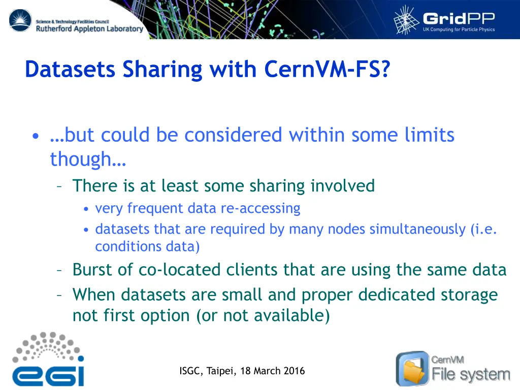 datasets sharing with cernvm fs 2