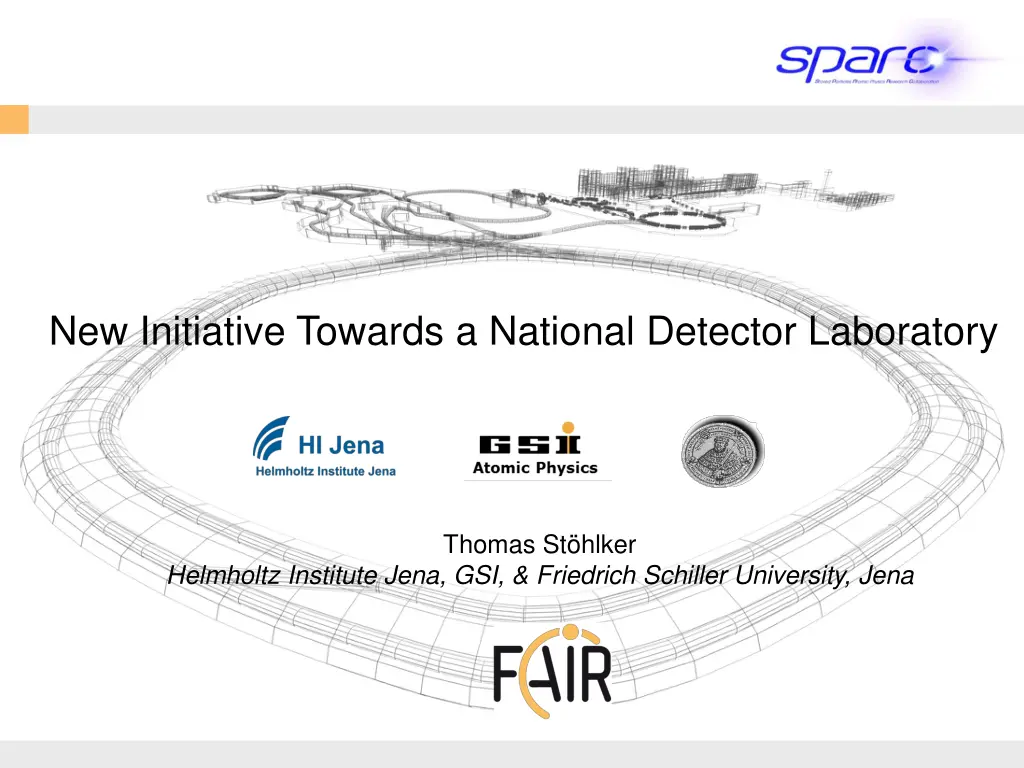 new initiative towards a national detector