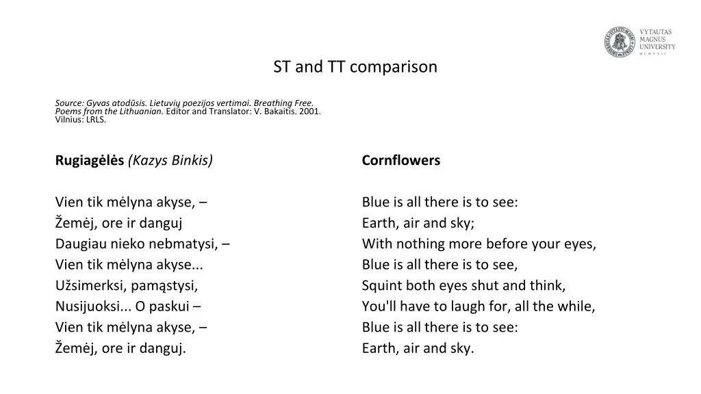 st and tt comparison