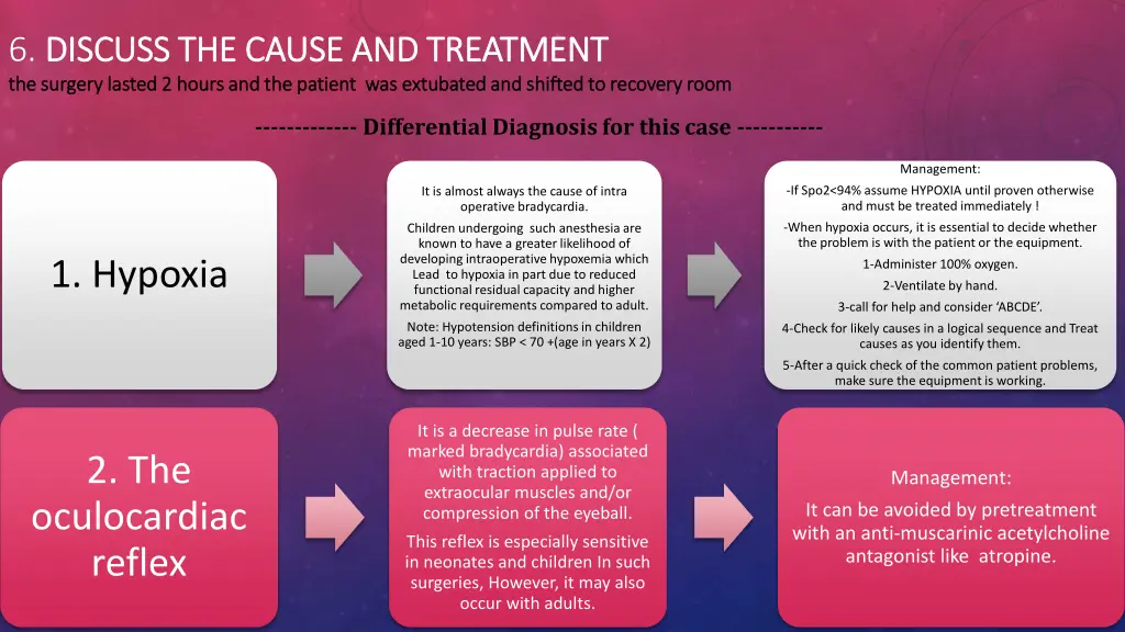 6 discuss the cause and treatment discuss