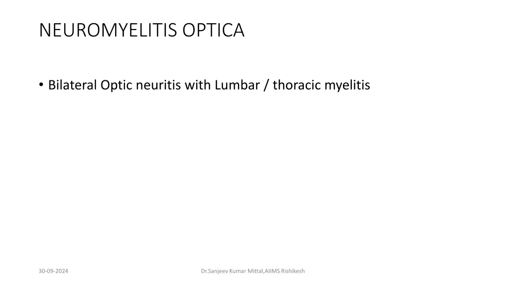 neuromyelitis optica