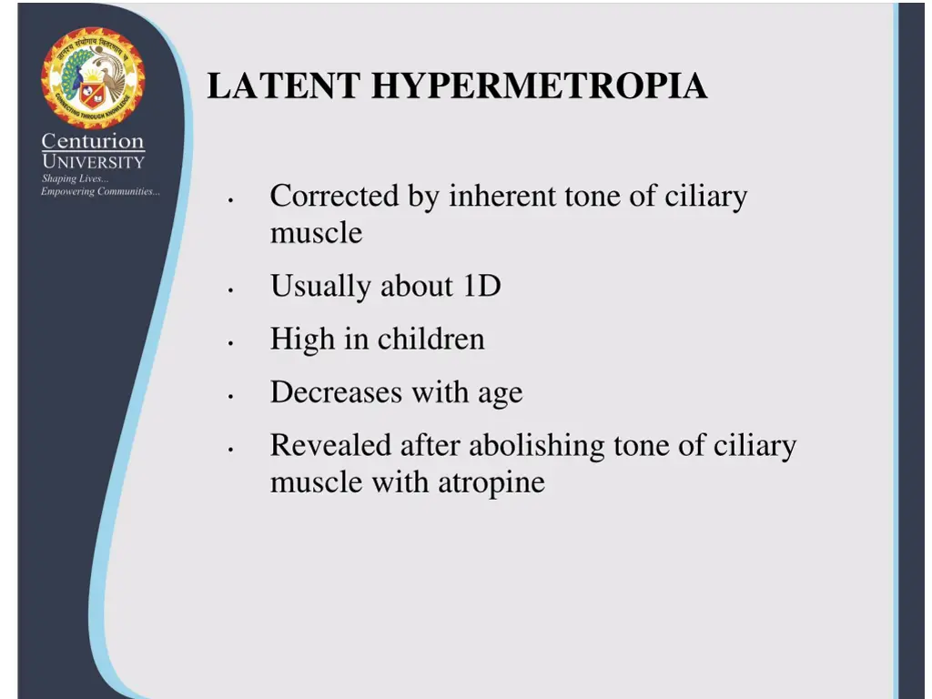 latent hypermetropia