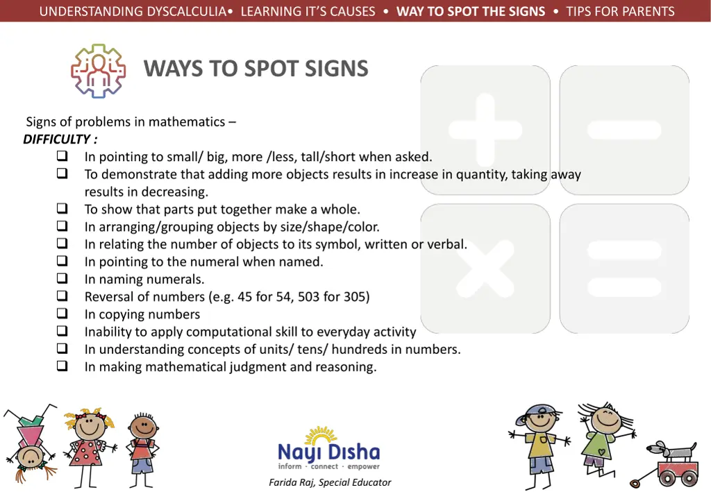 understanding dyscalculia learning it s causes 4