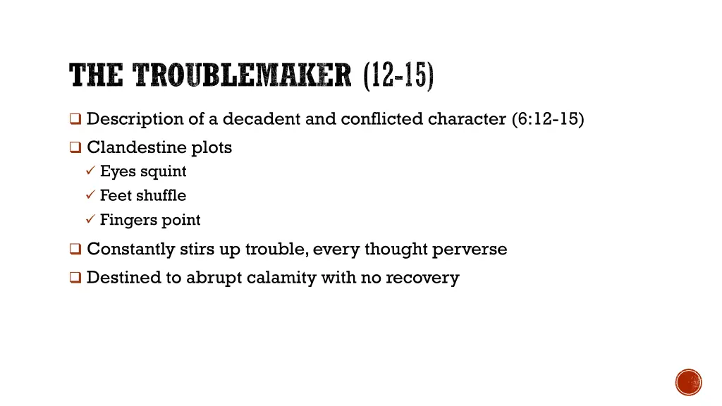 the troublemaker 12 15