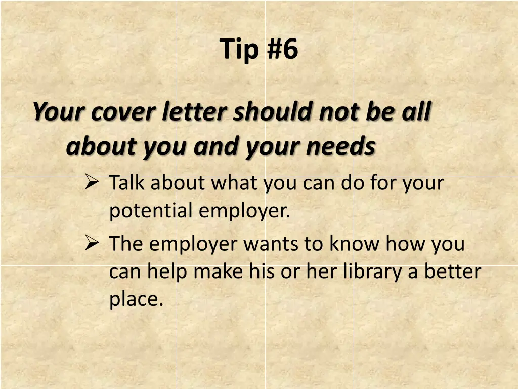 tip 6