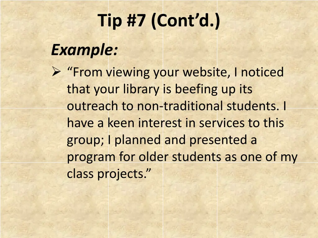 tip 7 cont d