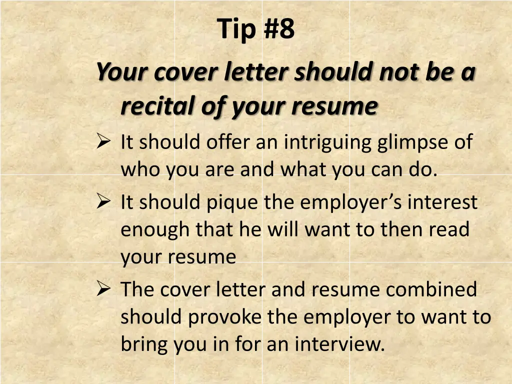 tip 8