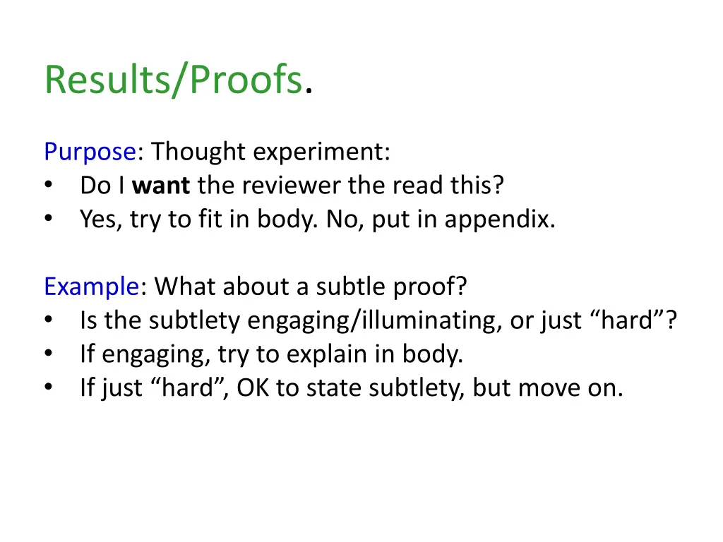 results proofs 3
