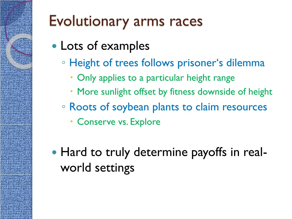 evolutionary arms races