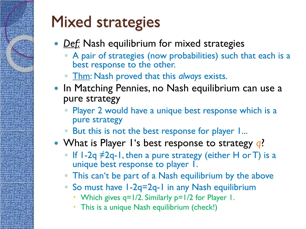 mixed strategies 3