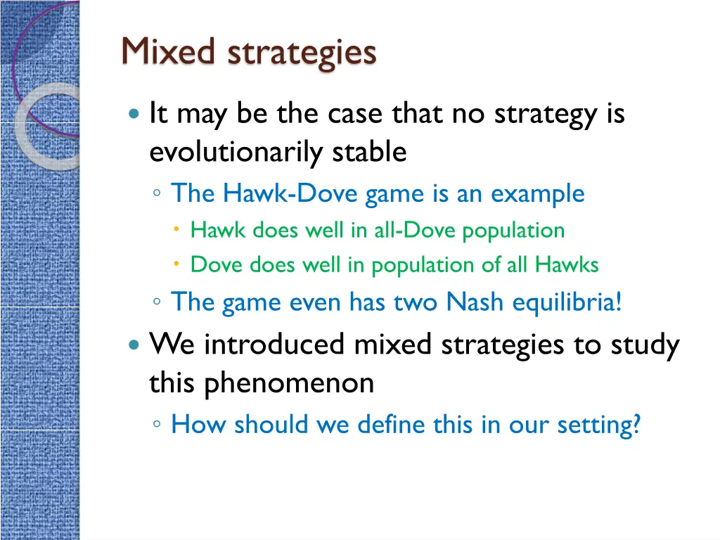 mixed strategies 5