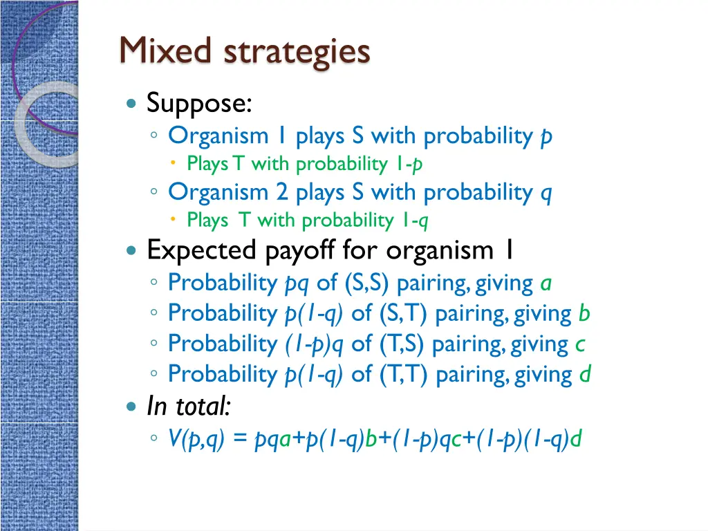 mixed strategies 6