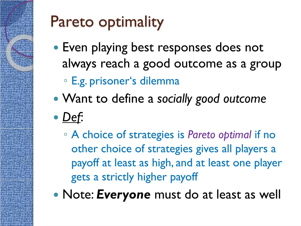 pareto optimality