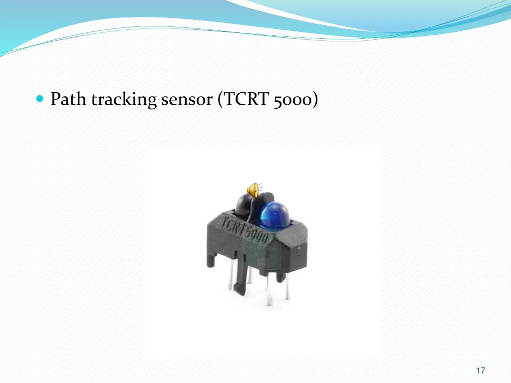 path tracking sensor tcrt 5000