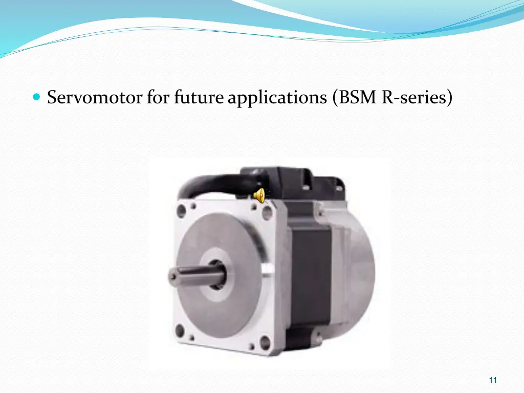 servomotor for future applications bsm r series