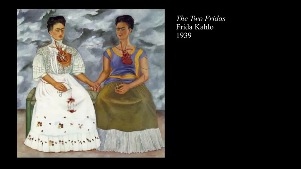 the two fridas frida kahlo 1939