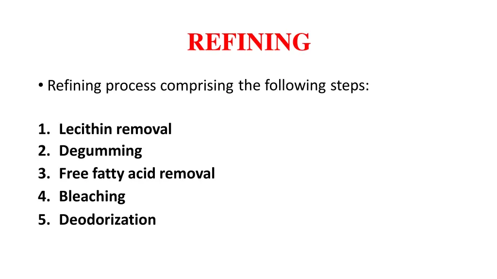 refining 2