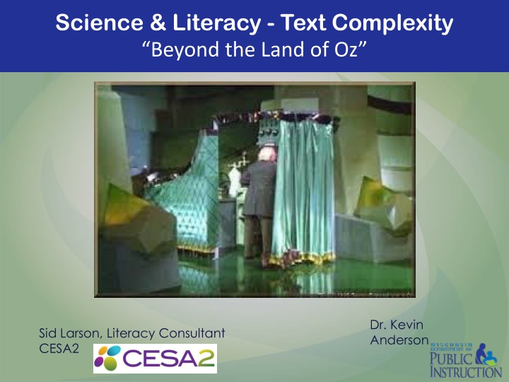 science literacy text complexity beyond the land