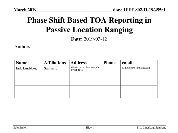 march 2019 doc ieee 802 11 19 455r1 phase shift