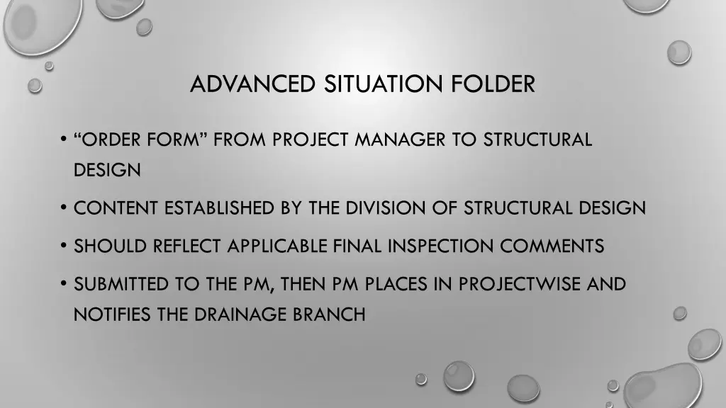 advanced situation folder