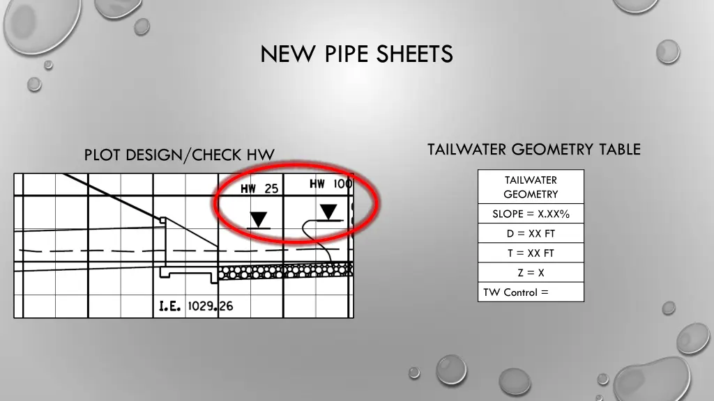 new pipe sheets 2