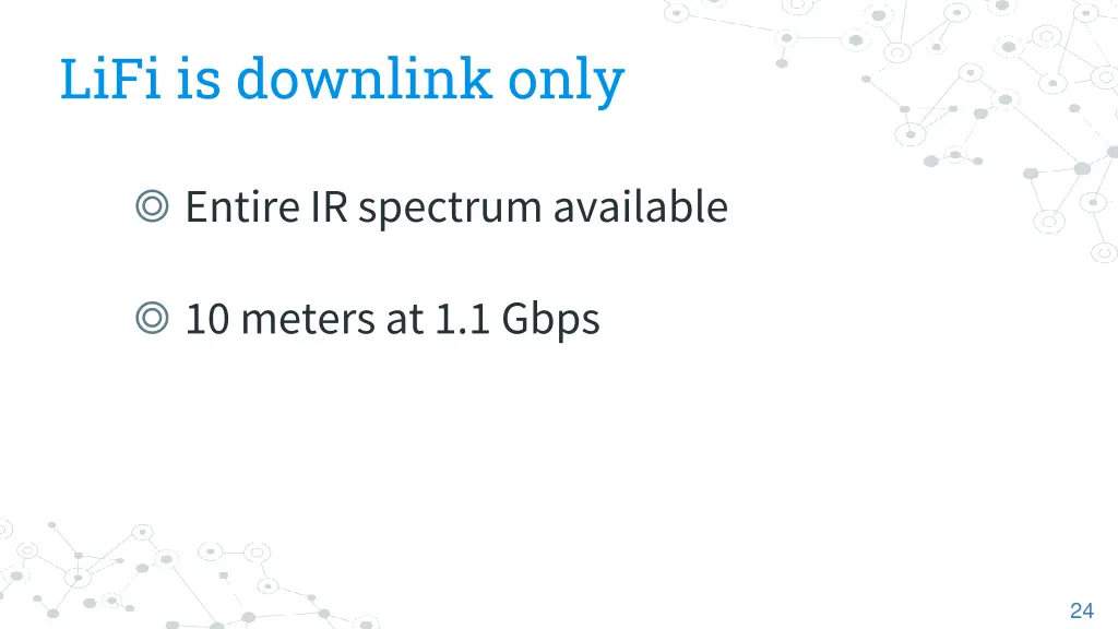 lifi is downlink only