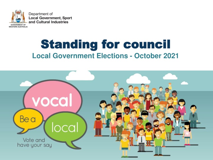 standing for council standing for council local