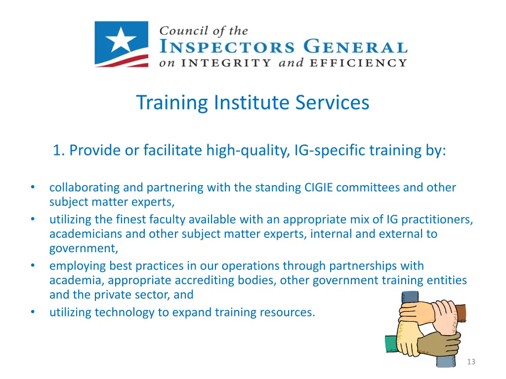 training institute services