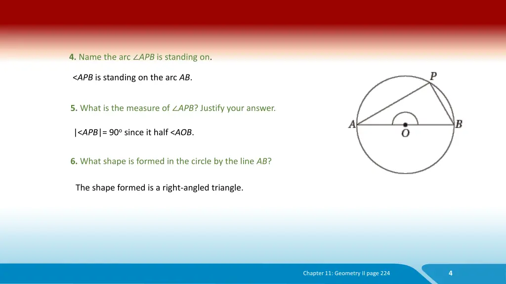 4 name the arc apb is standing on